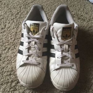 Adidas Superstar tortoise hard shell sneaker